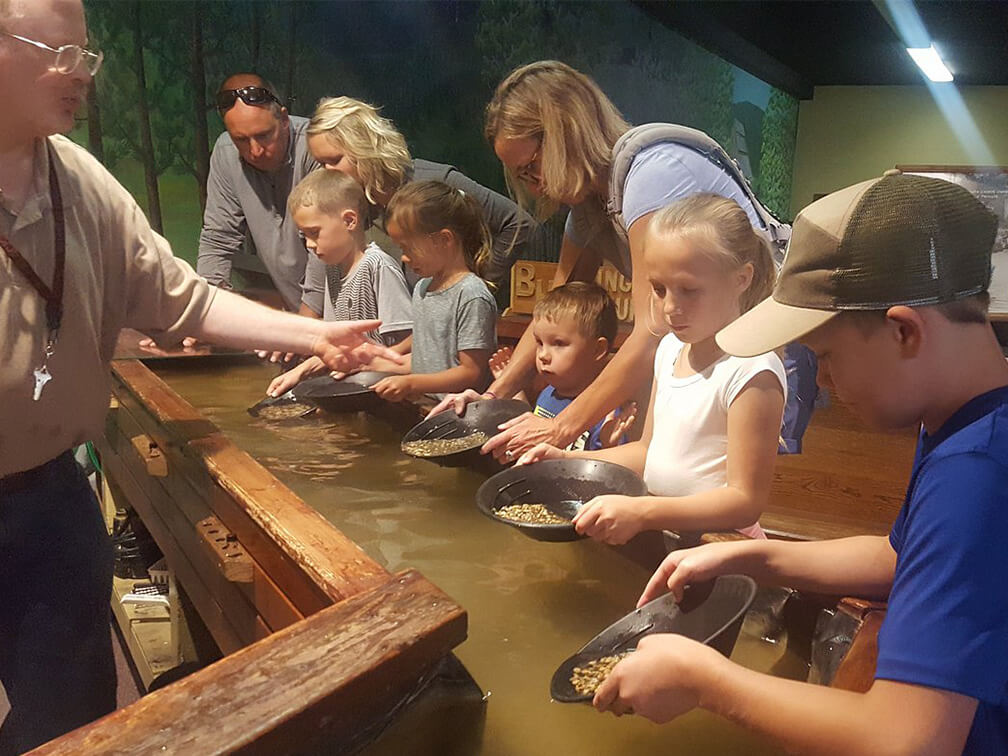 Gold Panning  Museum of Lead Mining